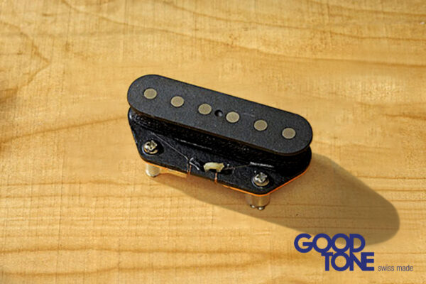 Good Tone Pickups - Guitar Single Coil Tele Equinox Bridge Schwarz
