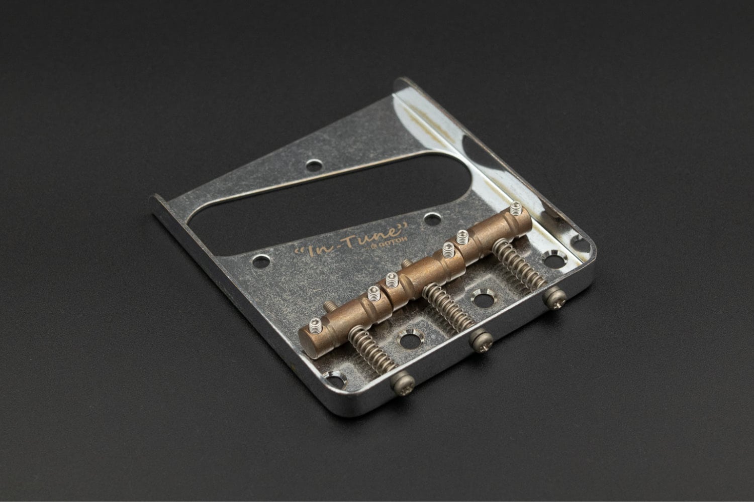 Good Tone Vintage Tele Bridge aged